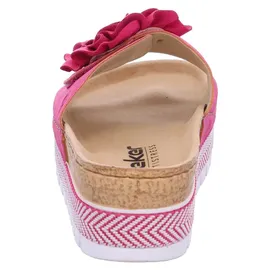 Rieker Damen Sandalen für Damen, pink, Größe: 42