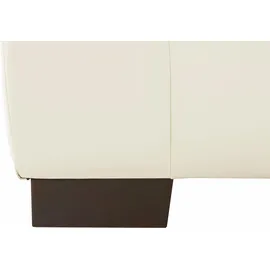 DOMO collection "Sully", beige (creme), B:210cm H:84cm T:102cm, Luxus-Microfaser (100% Polyester);Kunstleder SOFTLUX;Luxus-Microfaser ALTARA NUBUCK (100% Polyester);Chenille (100% Polyester), Sofas, wahlweise mit Rückenverstellung