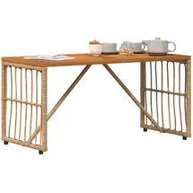 vidaXL Gartentisch 80 x 40 x 40 cm Beige