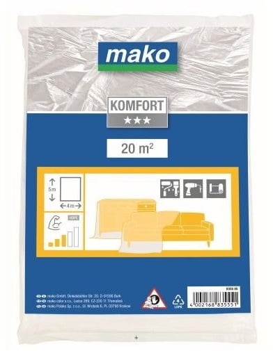 Mako Malerplane mittelstark 2 m x 50 m - 1 Rolle