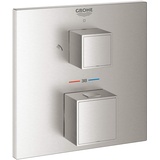 GROHE Grohtherm Cube Thermostat-Brausebatterie mit 2-Wege-Umstellung für Rapido SmartBox, 24154DC0
