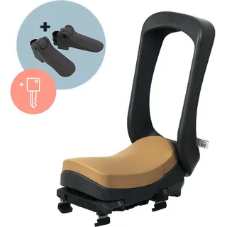 Urban Iki Junior Kindersitz Für Fahrräder - Black / Brown - Max 35 kg