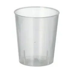 Papstar 50 Mehrweg-Gläser für Schnaps PP 2 cl Ø 3,7 cm · 4,2 cm unzerbrechlich