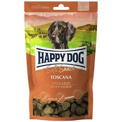 HAPPY DOG Gramm Soft Snack 100 Gramm Hundesnack Sparpaket 10 x 100 Gramm Toscana