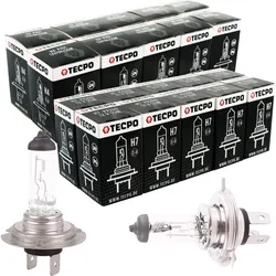 10x H7 Birnen 12V 55W + 10x H4 Birnen 60/55 Watt