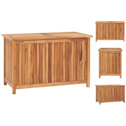 vidaXL Auflagenbox »Kissenbox Auflagenbox Gartenbox 90x50x58 cm Massivholz Teak Holz« braun