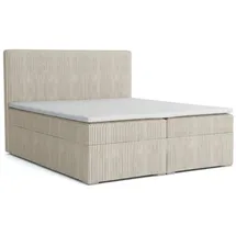 Deine Möbel 24 LOFT IV 180 x 200 cm H4 Creme