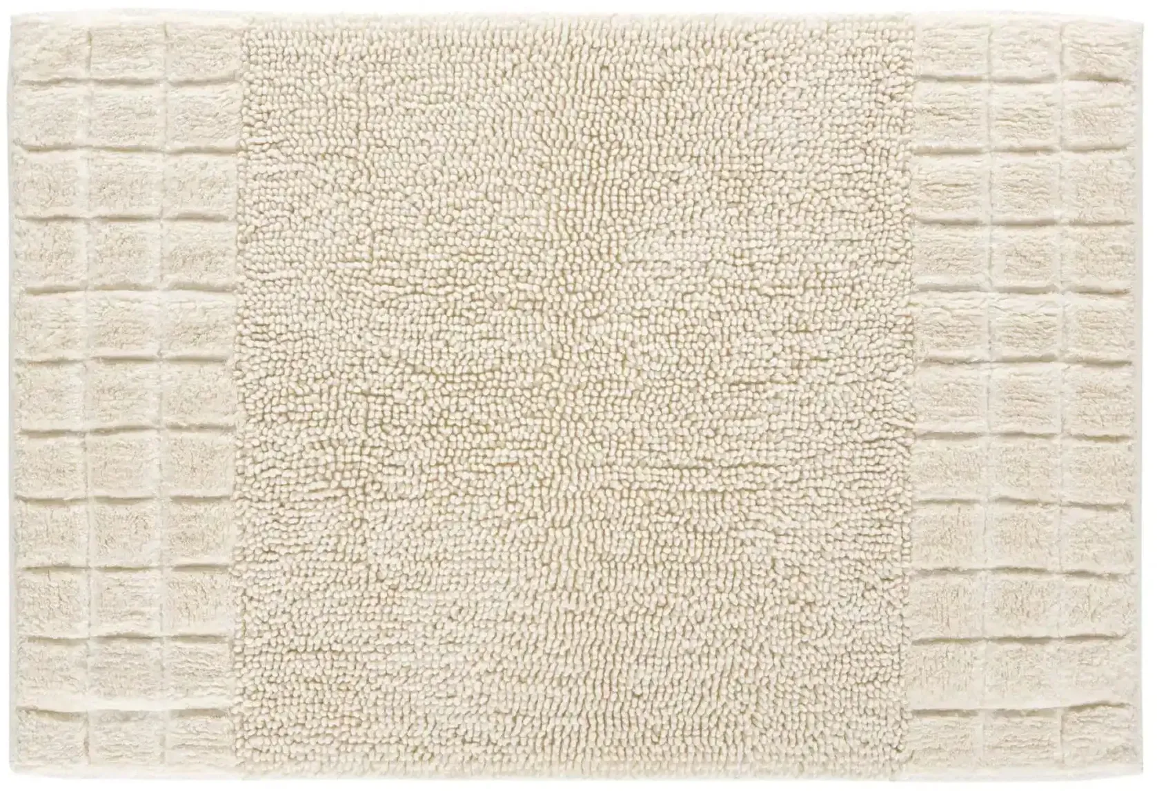 Grund Badematte   , creme , 100% Baumwolle , Maße (cm): B: 60 H: 1,8