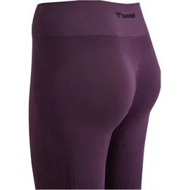 hummel Mt Define Scrunch Leggings Hmlmt Yoga Damen in Plum Perfect XS