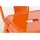TPFLiving Barhocker 44 x 100 x 52 cm Orange