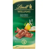 Lindt Tafelschokolade Williams Vollmilch, 100g