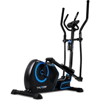 Thunder Crosstrainer ZEPHYR elektromagnetisch 10kg Schwungrad 32 Widerstandsstufen schwarz
