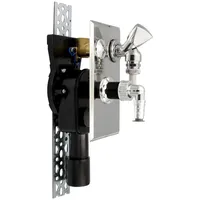 Haas + Sohn HAAS Unterputz-Geräte-Siphon OHA 4070, 4070, Montagezubehör, schwarz