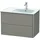 Duravit Waschtischunterschrank 2 Auszüge 81 x 47,8 x 56 cm Basalt Matt