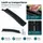 Wiltec Hunderampe 90 kg Schwarz 155 x 40 cm