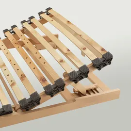 Linea Natura Zirben-Lattenrost verstellbar 90 x 200 cm