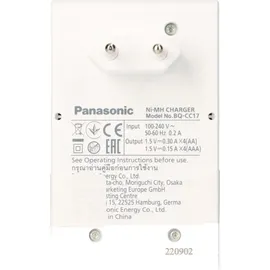 Panasonic BQ-CC17 AA 2000 mAh 4 St.