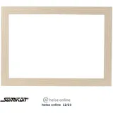 Somikon Heller Holzrahmen für digitalen WLAN-Bilderrahmen DF-900