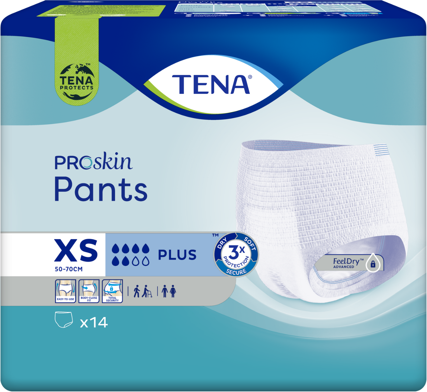 TENA Pants Plus M / Beutel 14 Stück