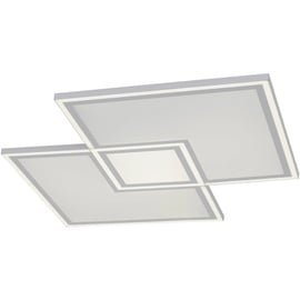 Just Light LED-Deckenleuchte Edging Weiß