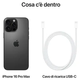 Apple iPhone 16 Pro Max 512 GB Titan Schwarz