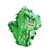 Relaxdays Dino Pinata Weiß,Grün,Schwarz