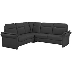 Ecksofa HOME AFFAIRE "Tahoma L-Form", schwarz, B:251cm H:103cm T:231cm, Sofas, mit Armlehnfunktion, wahlweise Bettfunktion, Schublade, Relaxfunktion