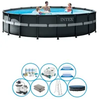 Intex Pool Ultra XTR Frame - mit Zubehör - 549x132 cm