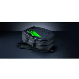 Razer Rogue V3 Black Edition - Kompakter Reise Rucksack (Fach für Laptop bis 15 Zoll, Abriebfest, Außenhülle aus Polyester) Schwarz