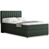 panda möbel gmbh Panda Möbel Boxbett, Grün, Holz, Mode, H3, 120x200 Everest, mit Bettkasten und Topper, - dunkelgrün