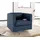 Home Affaire Sessel Bob Polyester 72 x 71 x 75 cm Blau drehbar mit Sternfuß