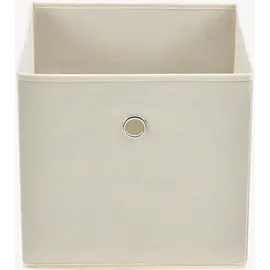 [en.casa] Faltbox 30 x 30 x 28 cm 10-tlg. Beige