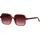 Tom Tailor Sonnenbrille TOM TAILOR "Modell 676007", Damen, rot (rot transparent), leicht transparent, Sonnenbrillen Sonnenbrille, Form Feminin, Logoschriftzug auf Bügel, Kunststofffassung