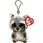 Ty Beanie Boo's Clip Waschbär 9 cm Grau