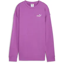 Puma Essentials Small No. 1 Logo Relaxed French Terry Crew Sweatshirt Damen 89 wild berry XL