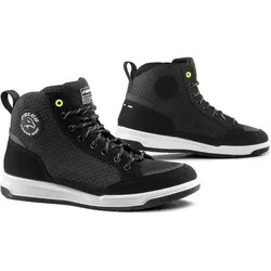 Falco Airforce Motorradschuhe, schwarz, Größe 40 für Männer