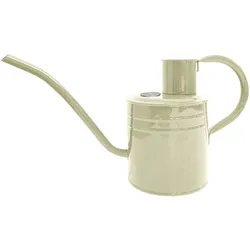 Kent & Stowe Gießkanne Creme 1L Stahl, Langer Auslauf