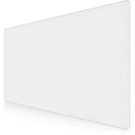 Titanwolf Gaming Mauspad, XXXL Speed Mousepad 1200 x 600 mm, Geschwindigkeit & Präzision, weiß