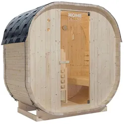HOME DELUXE Outdoor Sauna CUBE M - Größe: M