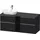 Duravit D-Neo Konsolenwaschtischunterbau wandhängend Eiche Schwarz Matt 1400x550x664 mm à DE4970L701 DE4970L70160000,