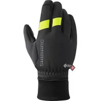 Shimano Windstopper Primaloft Gloves black/yellow M