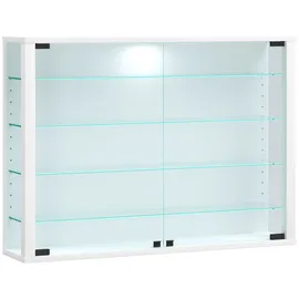 VCM Wandvitrine Hängevitrine Glasvitrine Vitrosa L