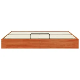 vidaXL Ottoman Bettgestell 200 x 200 cm Braun