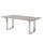 Niehoff Noah Gartentisch 180 x 95 x 76 cm HPL Beton-Design/Weiß