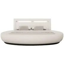 SalesFever Rundbett SINGARAJA - weiß