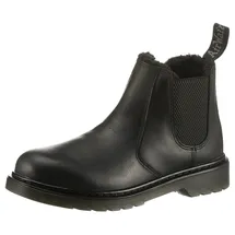 Dr. Martens Winterboots DR. MARTENS "2976", Mädchen, Gr. 32, schwarz, Elastischer Einsatz, Leder, Schuhe Winterboots, mit zusätzlichem Innen-Reißverschluss