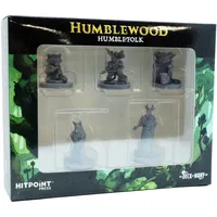 Hit Point Press HPP0M003 Humblewood Miniature: Humblefolk, Grau