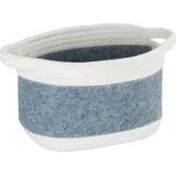 Wenko - Aufbewahrungskorb für Bad bea, Filz + recycelter Polyester