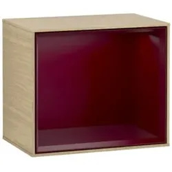 V&B Regalmodul Wandbeleuchtung Finion 41,8x35,6x27cm, Reg Peo Matt, Oak Veneer