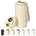 Homealexa Digitalanzeige Thermosflaschen 410ml 316 Edelstahl Travel Mug Isolierter Vakuum Thermobecher auslaufsicher Reisebecher mit Deckel für Kaffee